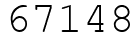 Число 67148.