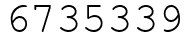 Число 6735339.