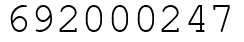 Число 692000247.