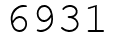 Число 6931.