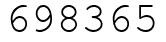 Число 698365.