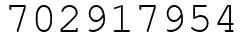 Число 702917954.