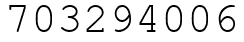 Число 703294006.