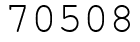 Число 70508.