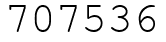 Число 707536.