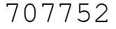 Число 707752.