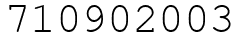 Число 710902003.
