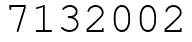 Число 7132002.