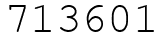 Число 713601.