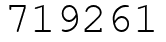 Число 719261.