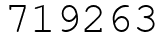 Число 719263.
