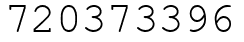 Число 720373396.