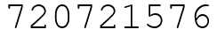 Число 720721576.