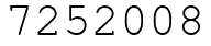 Число 7252008.