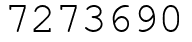 Число 7273690.