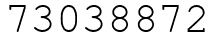Число 73038872.
