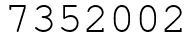 Число 7352002.