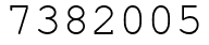 Число 7382005.