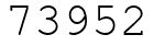 Число 73952.