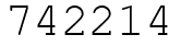 Число 742214.