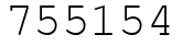 Число 755154.