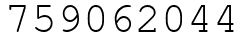Число 759062044.