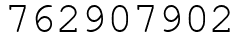 Число 762907902.