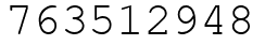 Число 763512948.