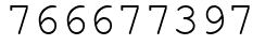 Число 766677397.