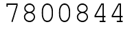Число 7800844.