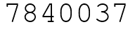 Число 7840037.