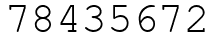 Число 78435672.
