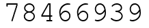 Число 78466939.