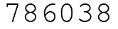 Число 786038.