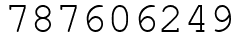 Число 787606249.