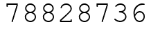 Число 78828736.