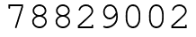 Число 78829002.