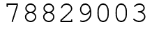 Число 78829003.
