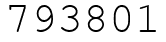 Число 793801.