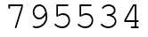 Число 795534.