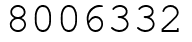 Число 8006332.