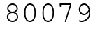 Число 80079.