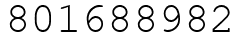 Число 801688982.