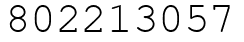 Число 802213057.