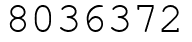 Число 8036372.