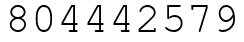 Число 804442579.