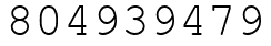 Число 804939479.