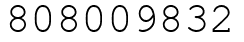 Число 808009832.