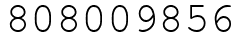 Число 808009856.