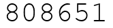 Число 808651.